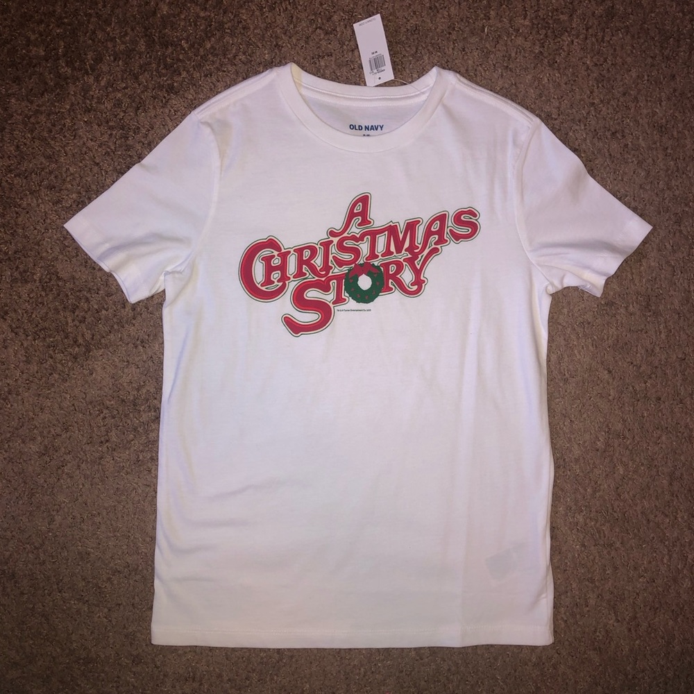 Old Navy A Christmas Story Shirt, Size M (8), New With Tags